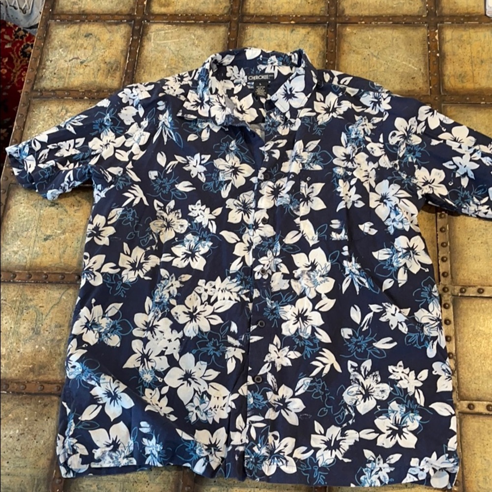 Hawaiian button down